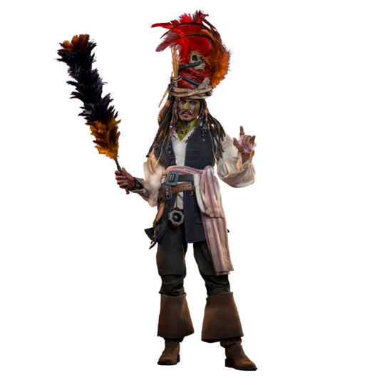 Pirates of the Caribbean 2 - Pelegostos Chief Jack Sparrow 1:6 Scale Collectible Action Figure