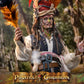 Pirates of the Caribbean 2 - Pelegostos Chief Jack Sparrow 1:6 Scale Collectible Action Figure