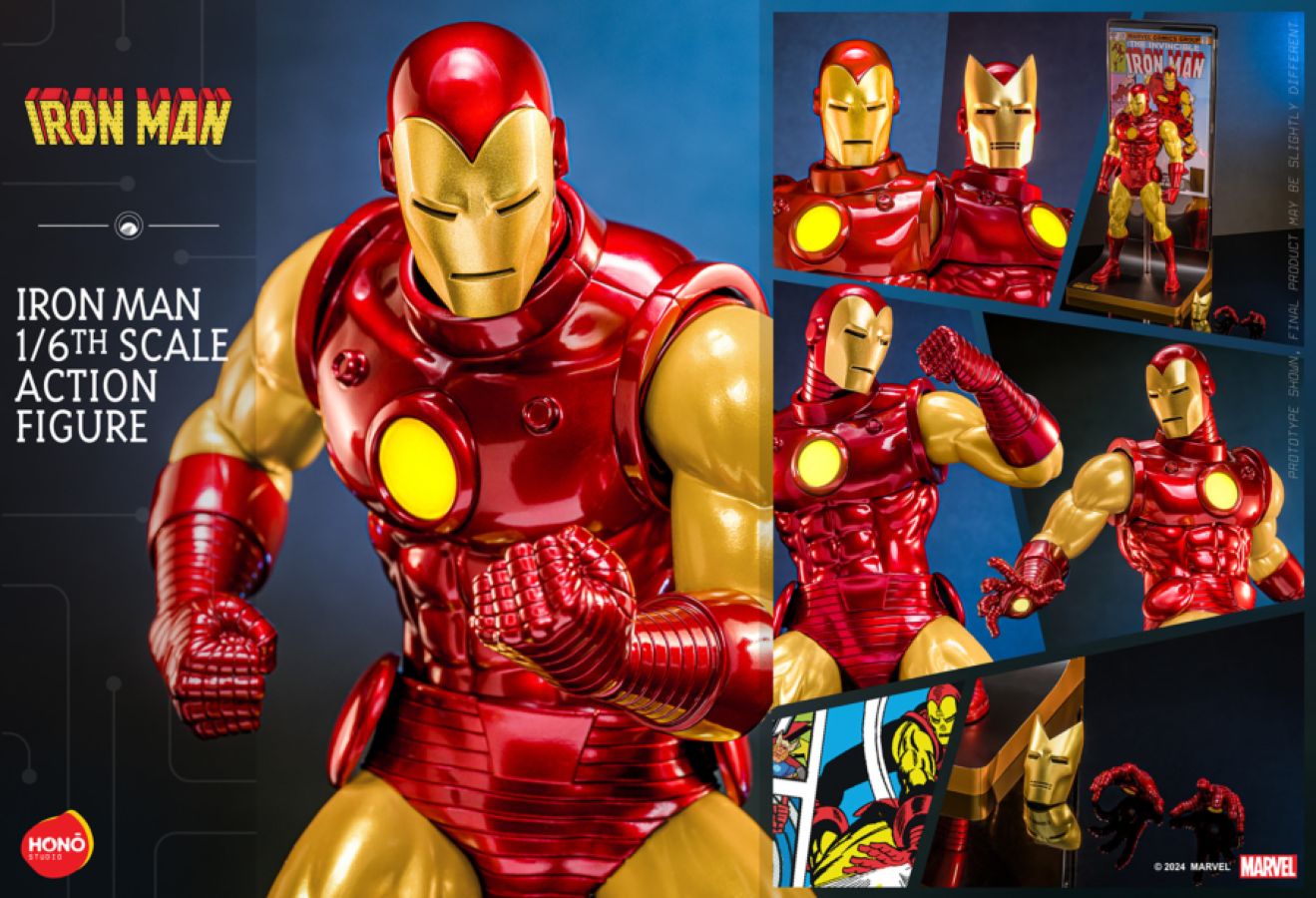 Iron Man - Iron Man (HONO STUDIOS) 1:6 Scale Collectable Action Figure