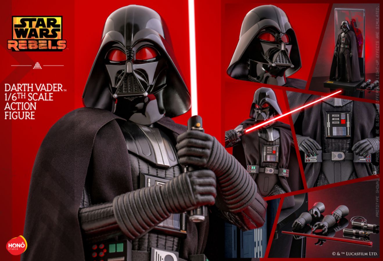 Star Wars - Darth Vader (HONO Studios) 1:6 Scale Collectable Action Figure