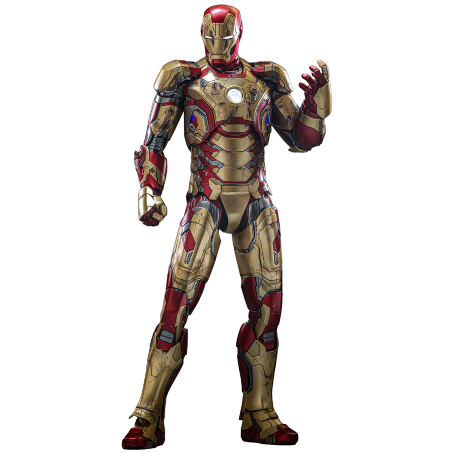 Iron Man 3 - Iron Man Mk 42 (2.0) 1:6 Scale Collectable Action Figure