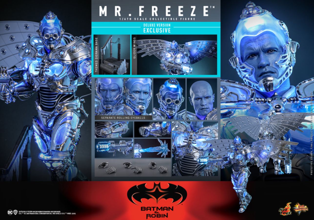 Batman & Robin - Mr Freeze Deluxe 1:6 Scale Collectable Action Figure