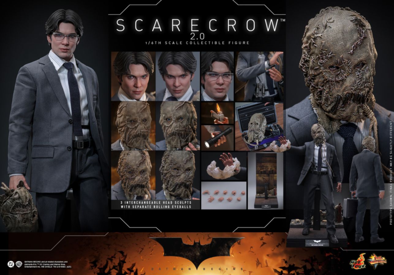 Batman Begins - Scarecrow (2.0) 1:6 Scale Collectable Action Figure