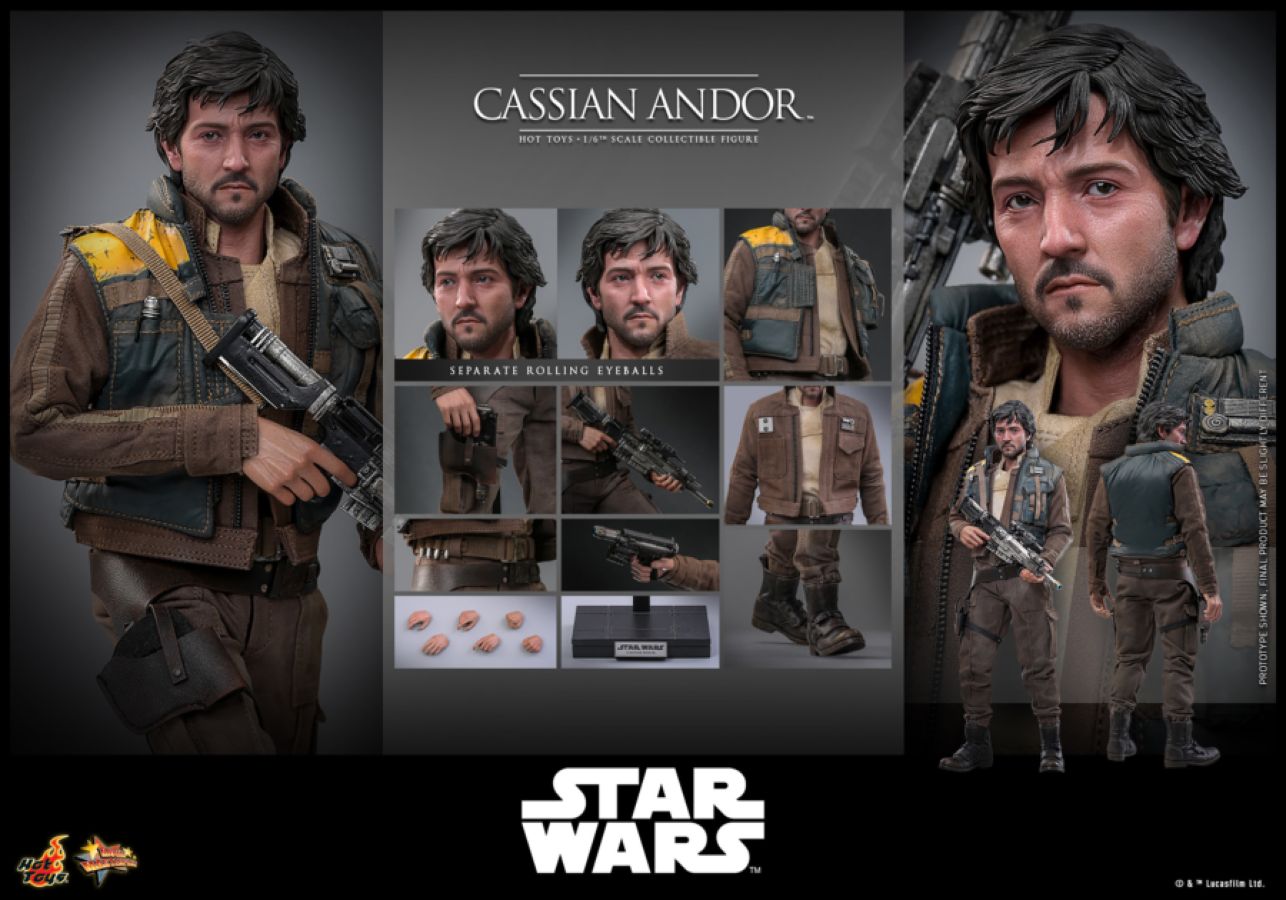 Star Wars: Rogue One - Cassian Andor 1:6 Scale Collectable Action Figure