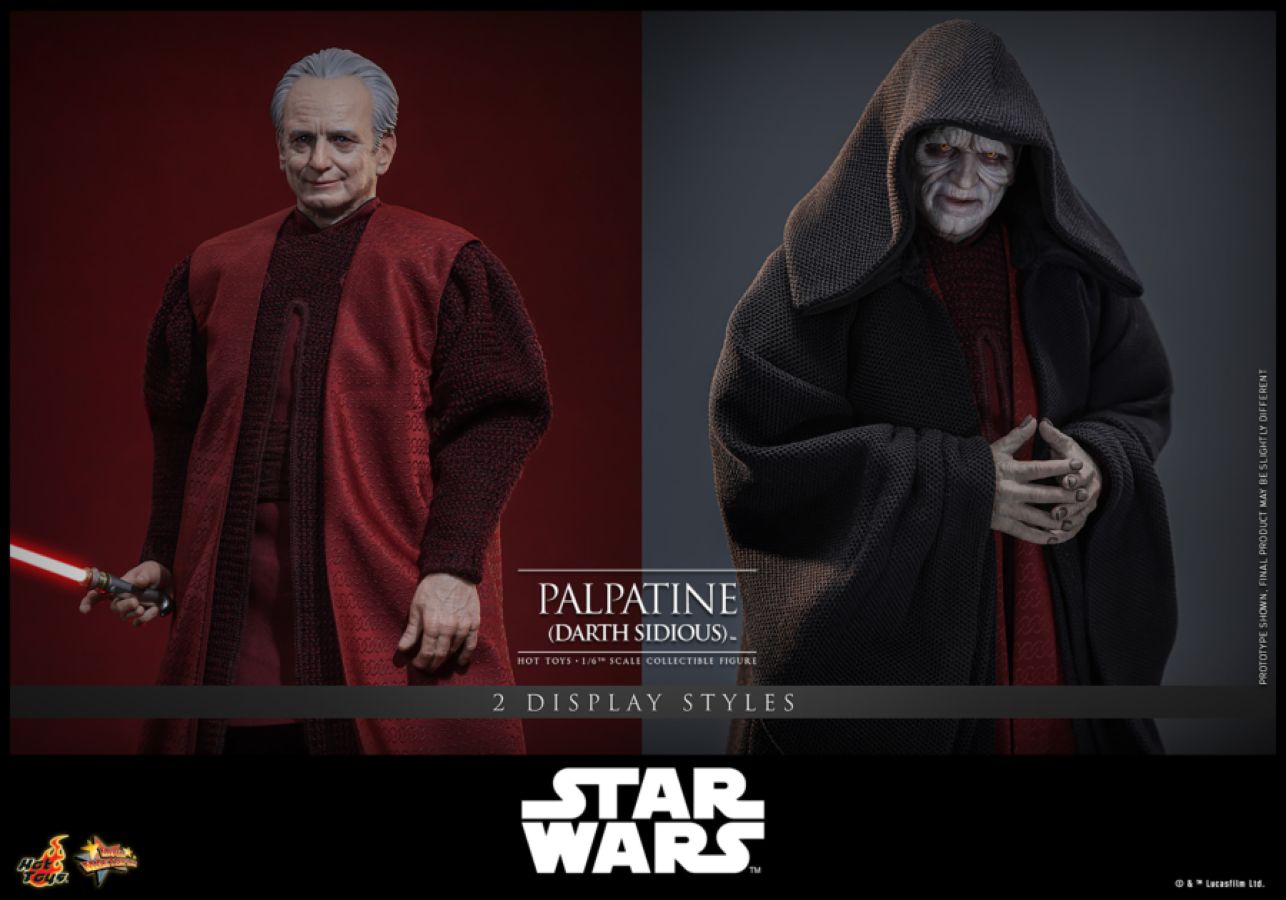 Star Wars - Palpatine (Darth Sidious) 1:6 Scale Collectable Action Figure