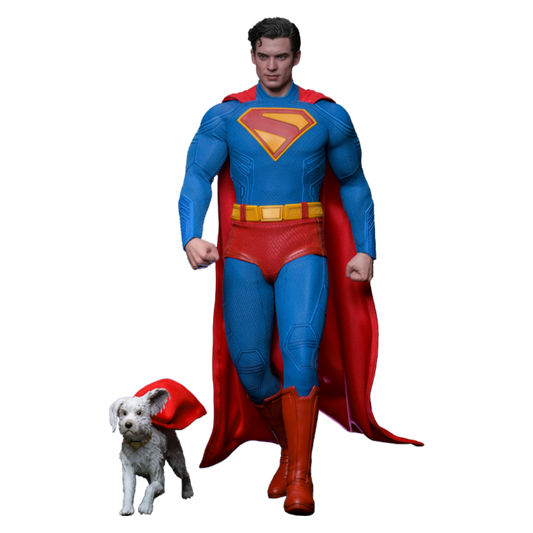 Superman (2025) - Superman & Krypto 1:6 Scale Collectable Action Figure Set
