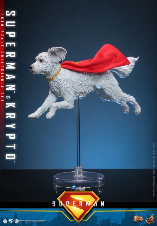 Superman (2025) - Superman & Krypto 1:6 Scale Collectable Action Figure Set