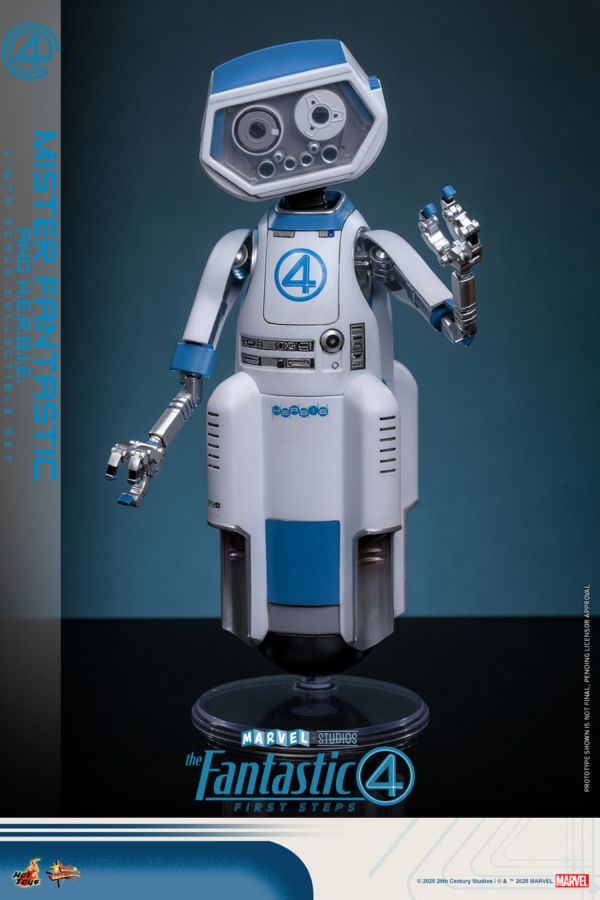 The Fantastic Four: First Steps - Mr. Fantastic & HERBIE 1:6 Scale Collectable Figure Set