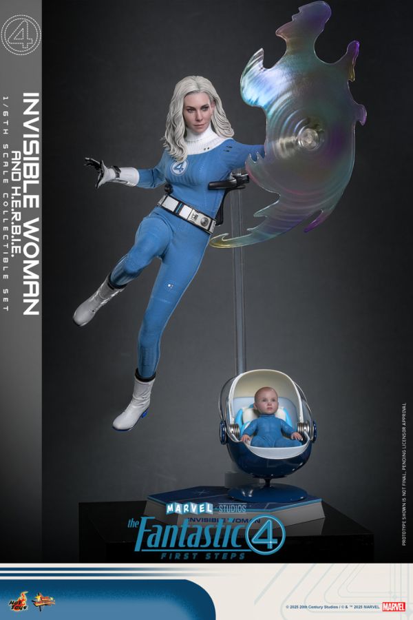 The Fantastic Four: First Steps - Invisible Woman & HERBIE 1:6 Scale Collectable Figure Set