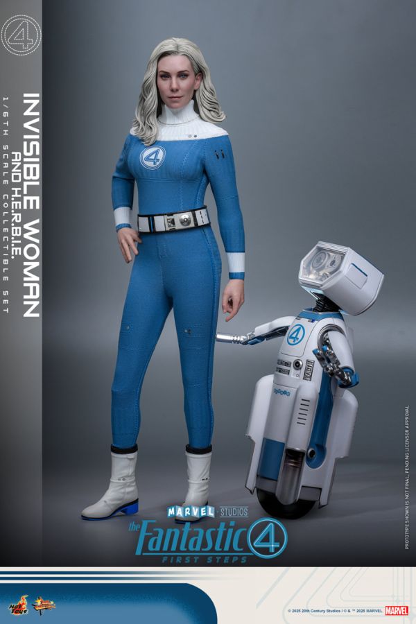 The Fantastic Four: First Steps - Invisible Woman & HERBIE 1:6 Scale Collectable Figure Set