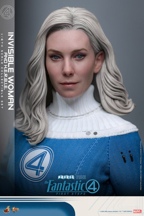 The Fantastic Four: First Steps - Invisible Woman & HERBIE 1:6 Scale Collectable Figure Set
