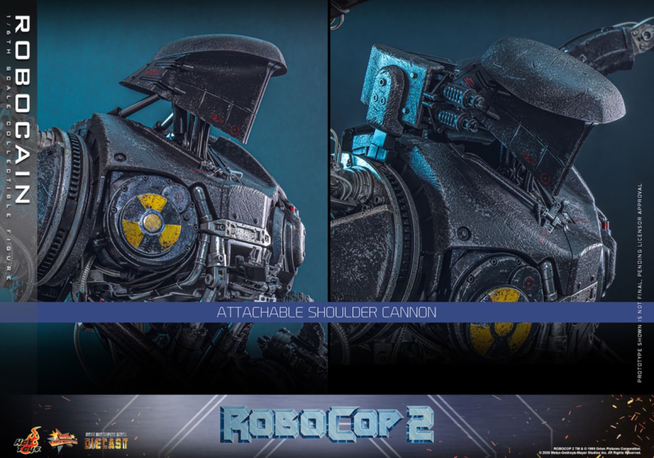 RoboCop 2 - RoboCain DieCast 1:6 Scale Collectable Action Figure