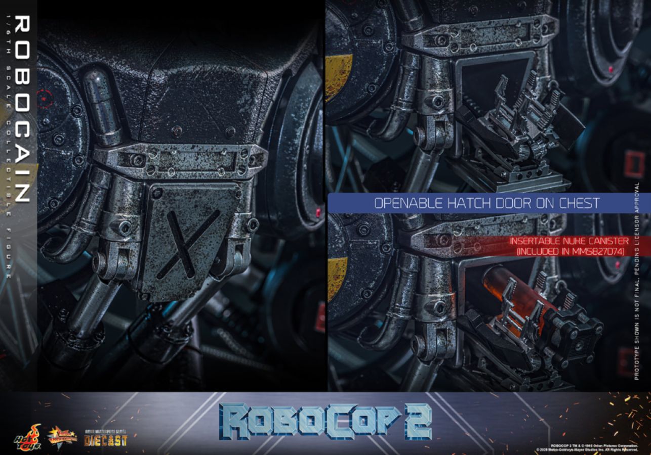 RoboCop 2 - RoboCain DieCast 1:6 Scale Collectable Action Figure