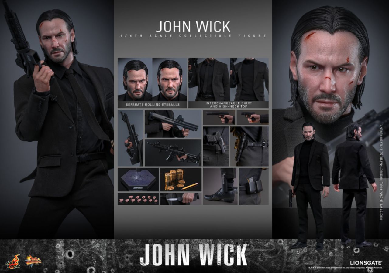 John Wick - John Wick 1:6 Scale Collectable Action Figure