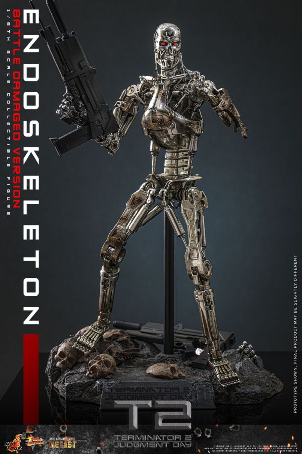 Terminator 2: Judgment Day - Endoskeleton (Battle Damaged) 1:6 Scale Collectable Action Figure