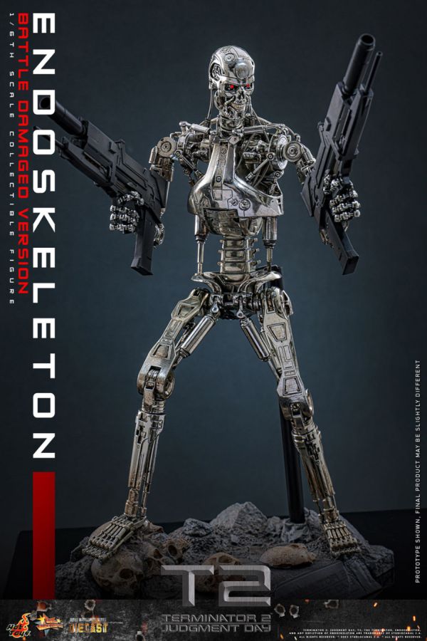 Terminator 2: Judgment Day - Endoskeleton (Battle Damaged) 1:6 Scale Collectable Action Figure