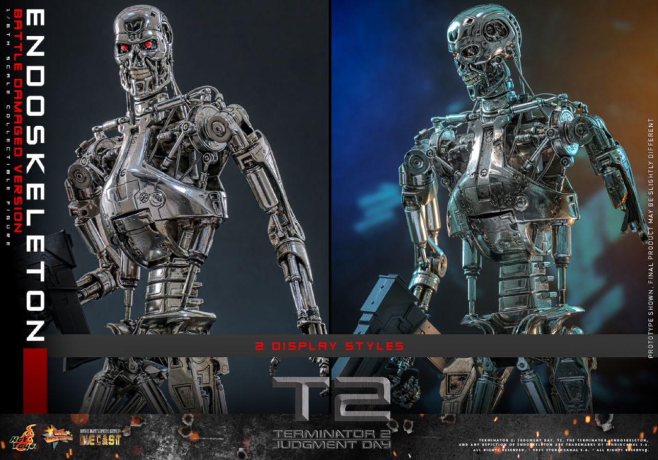 Terminator 2: Judgment Day - Endoskeleton (Battle Damaged) 1:6 Scale Collectable Action Figure