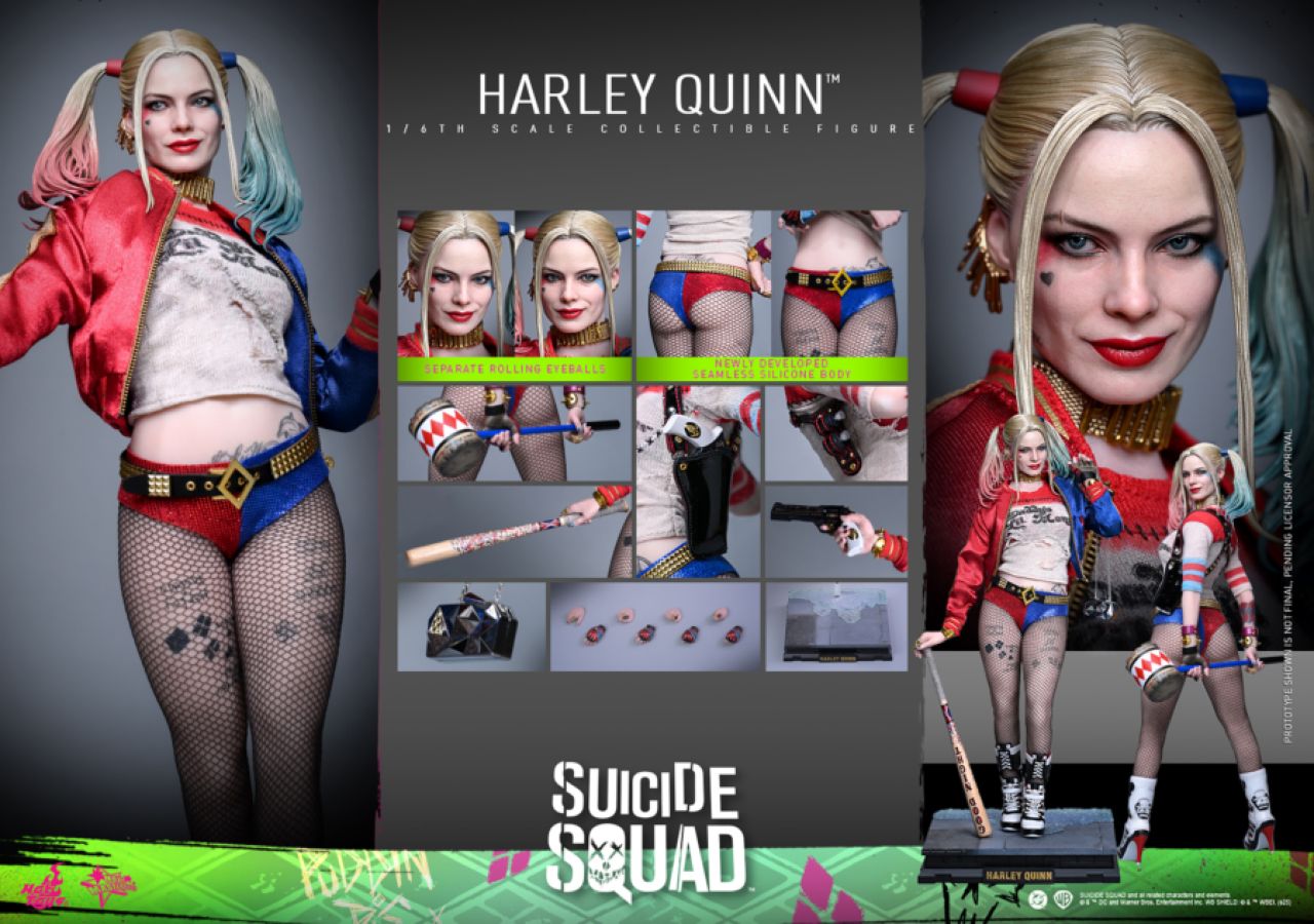 Suicide Squad (2016) - Harley Quinn 1:6 Scale Collectable Action Figure