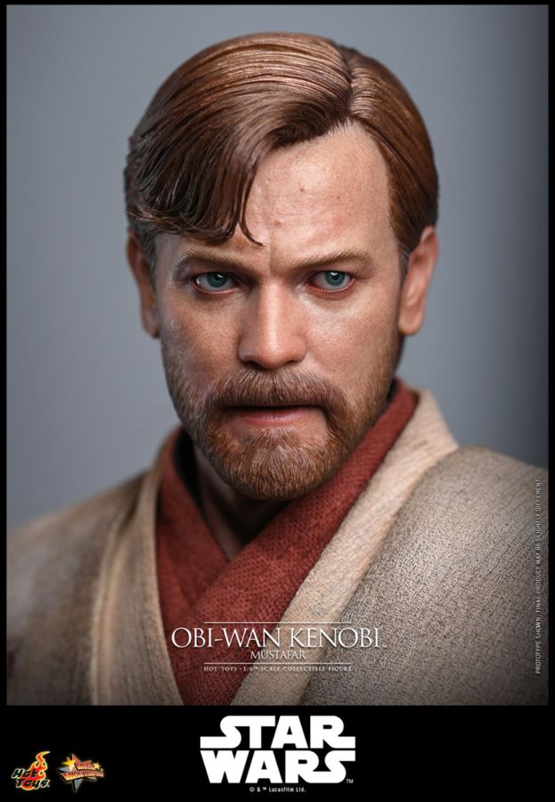 Star Wars - Obi-Wan Kenobi (Mustafar) 1:6 Scale Collectable Action Figure