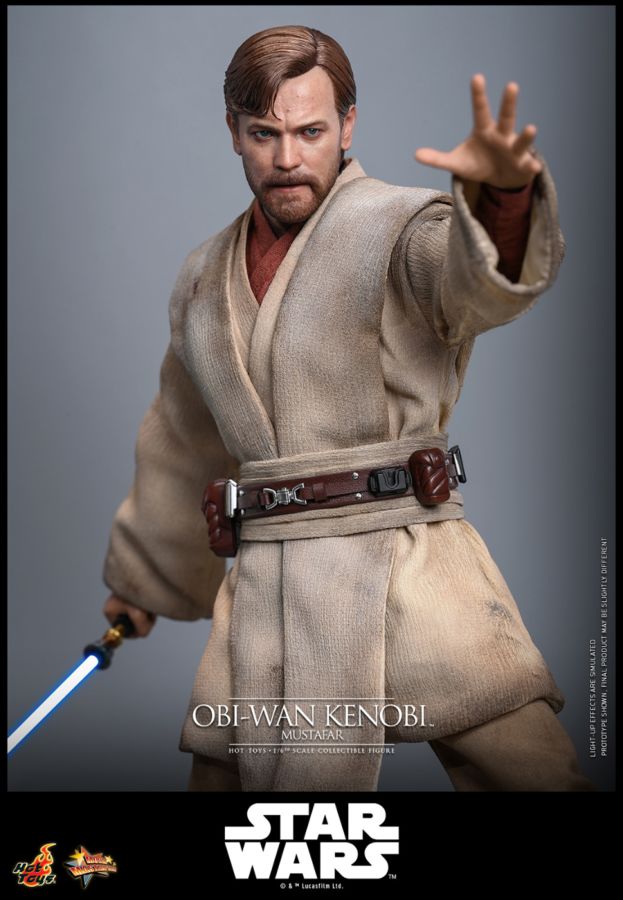 Star Wars - Obi-Wan Kenobi (Mustafar) 1:6 Scale Collectable Action Figure