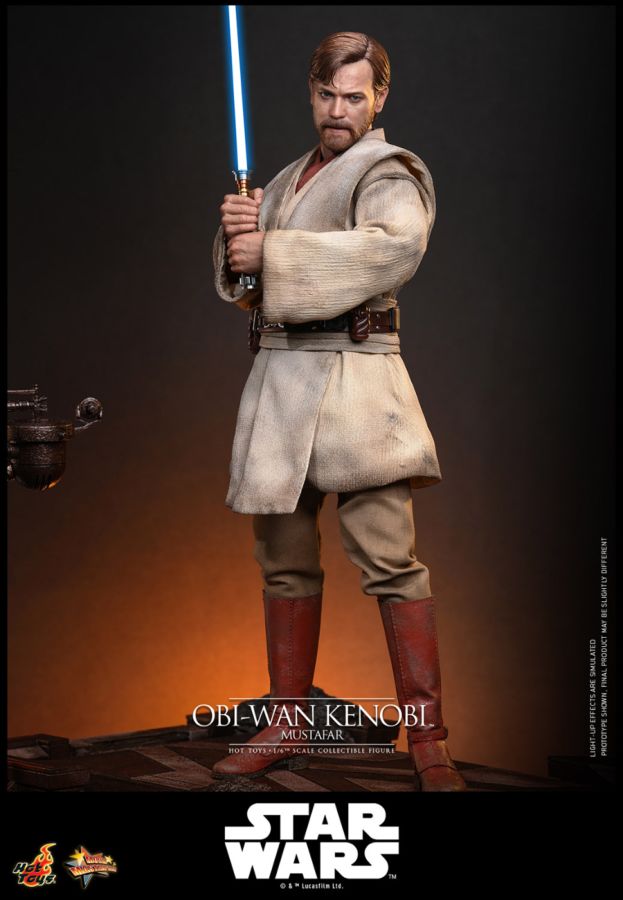 Star Wars - Obi-Wan Kenobi (Mustafar) 1:6 Scale Collectable Action Figure