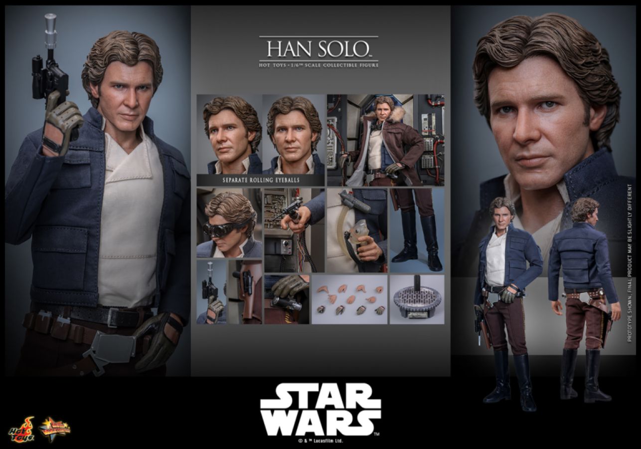 Star Wars: The Empire Strikes Back - Han Solo 1:6 Scale Collectable Action Figure