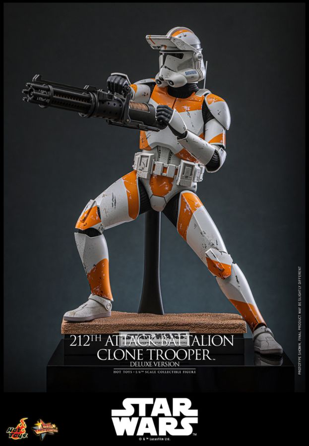 Star Wars - 212th Attack Battalion Clone Trooper Deluxe 1:6 Scale Collectible Action Figure
