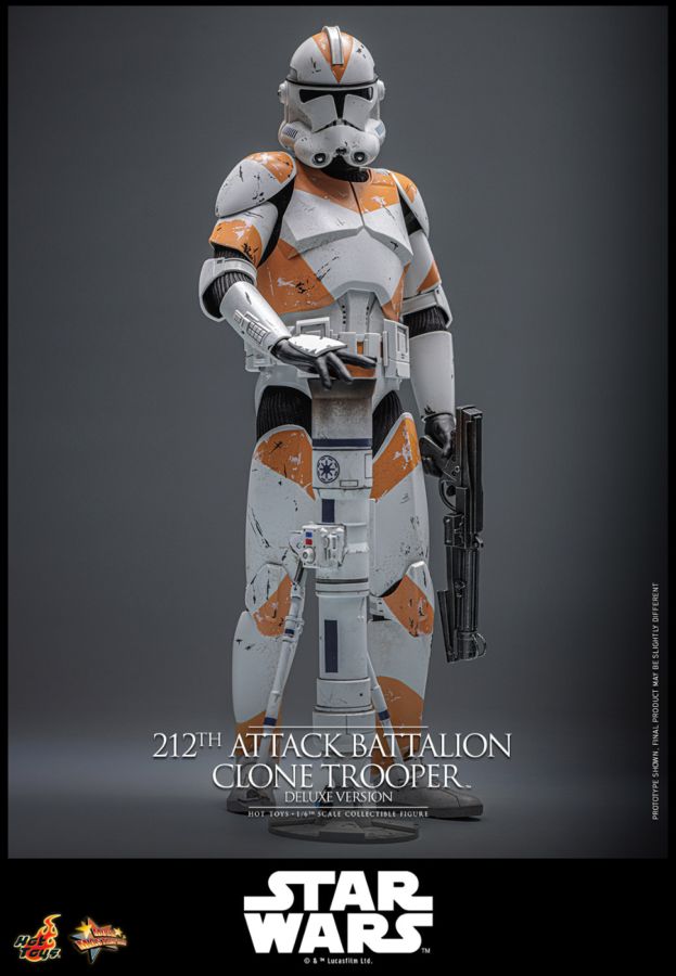 Star Wars - 212th Attack Battalion Clone Trooper Deluxe 1:6 Scale Collectible Action Figure
