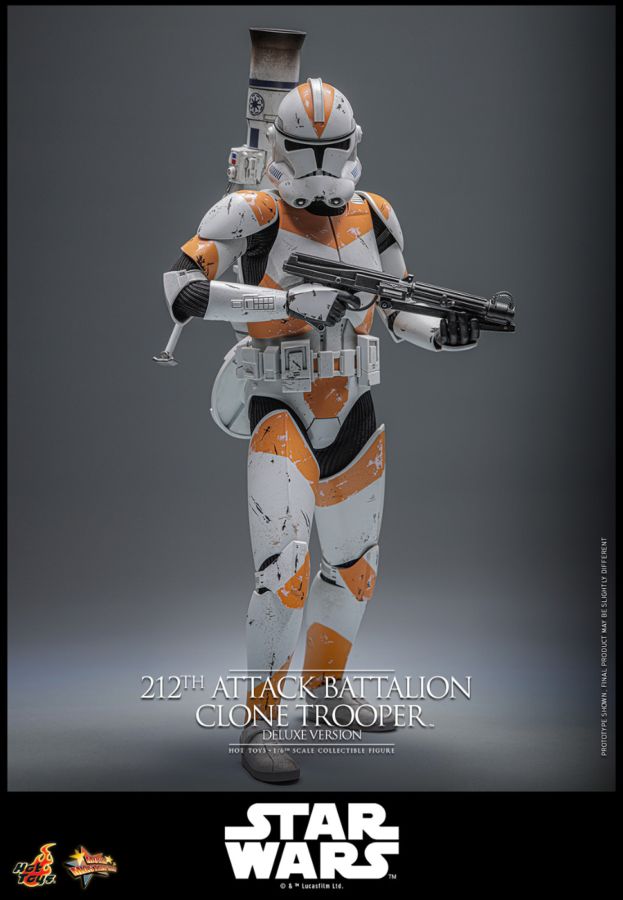 Star Wars - 212th Attack Battalion Clone Trooper Deluxe 1:6 Scale Collectible Action Figure