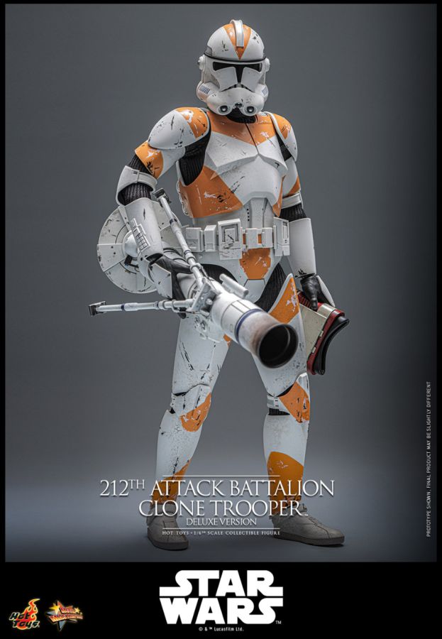 Star Wars - 212th Attack Battalion Clone Trooper Deluxe 1:6 Scale Collectible Action Figure