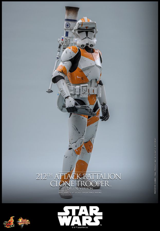 Star Wars - 212th Attack Battalion Clone Trooper Deluxe 1:6 Scale Collectible Action Figure