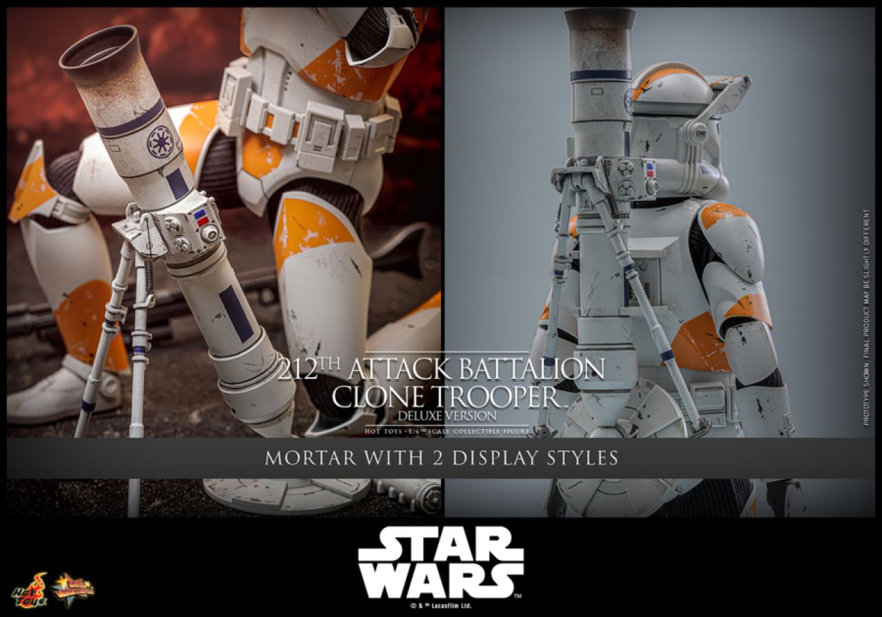 Star Wars - 212th Attack Battalion Clone Trooper Deluxe 1:6 Scale Collectible Action Figure