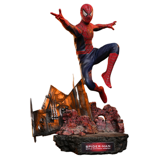 Spider-Man: No Way Home - Spider-Man (Battle Damaged) 1:6 Collectable Action Figure