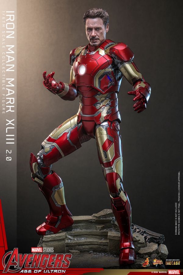 Avengers: Age of Ultron - Iron Man Mark XLIII (2.0) 1:6 Scale Collectible Action Figure