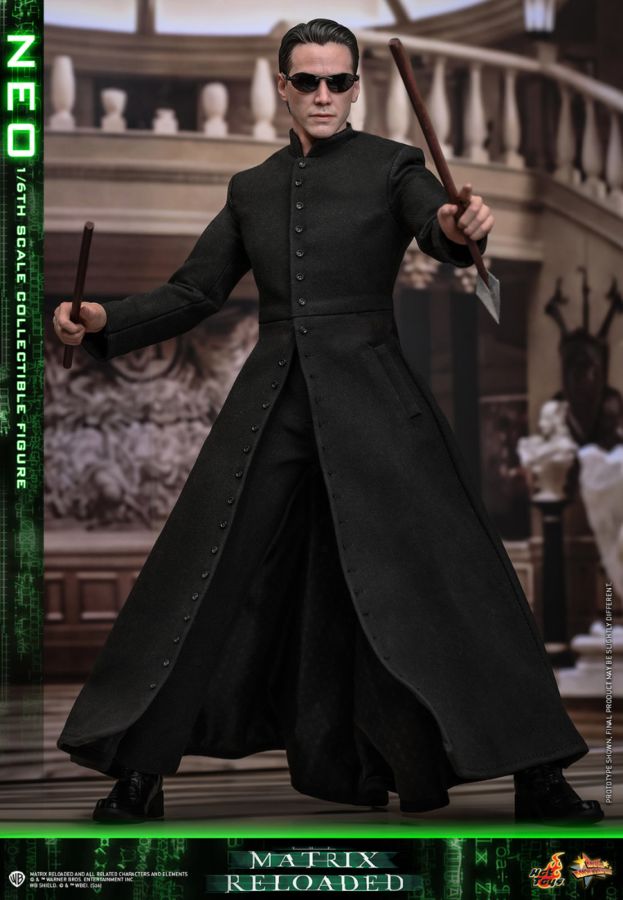 The Matrix Reloaded - Neo 1:6 Scale Collectible Action Figure