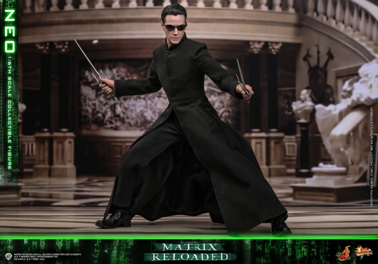 The Matrix Reloaded - Neo 1:6 Scale Collectible Action Figure