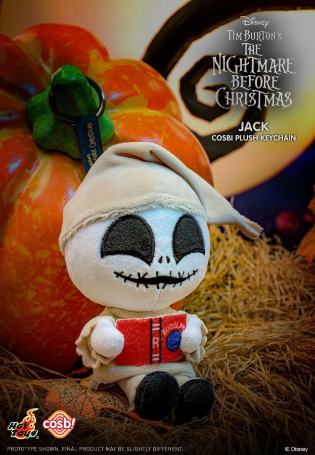 The Nightmare Before Christmas - Jack & Friends Cosbi Plush Keychain Collection (Display of 6)