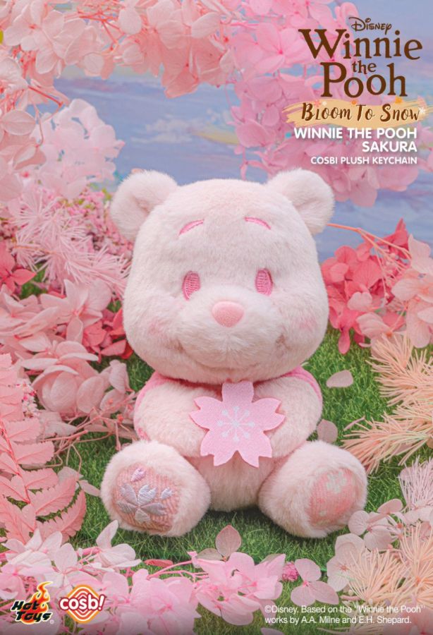 Winnie the Pooh - Bloom to Snow Cosbi Plush Keychain Collection (Display of 6)