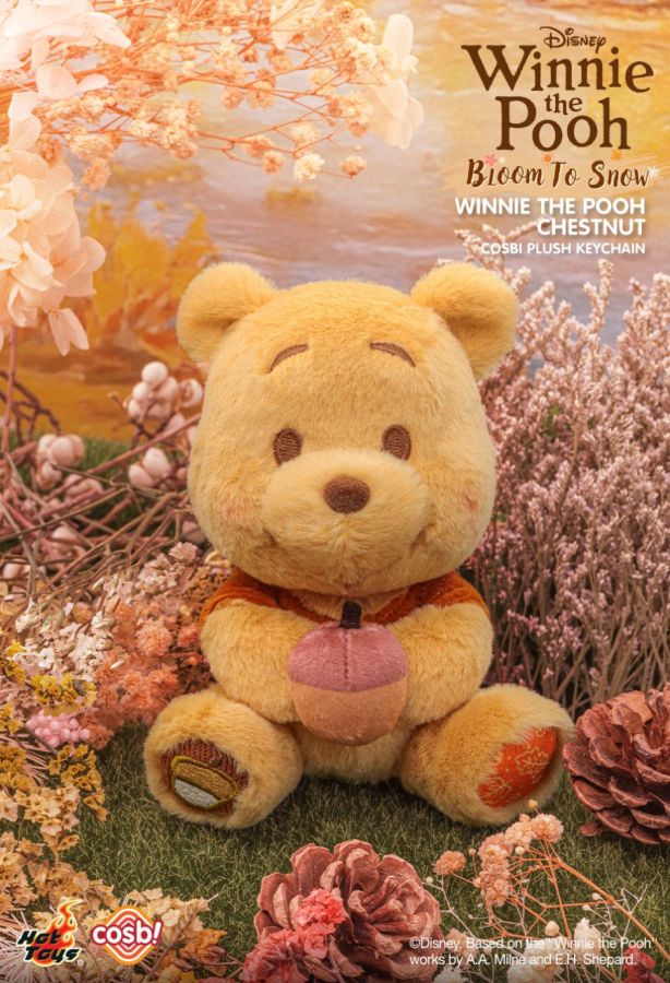 Winnie the Pooh - Bloom to Snow Cosbi Plush Keychain Collection (Display of 6)