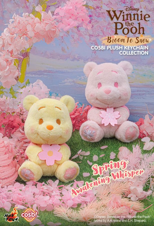 Winnie the Pooh - Bloom to Snow Cosbi Plush Keychain Collection (Display of 6)