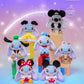 Lilo & Stitch - Stitch as Mickey & Friend - Cosbi Plush Keychain Collection (Display of 6)