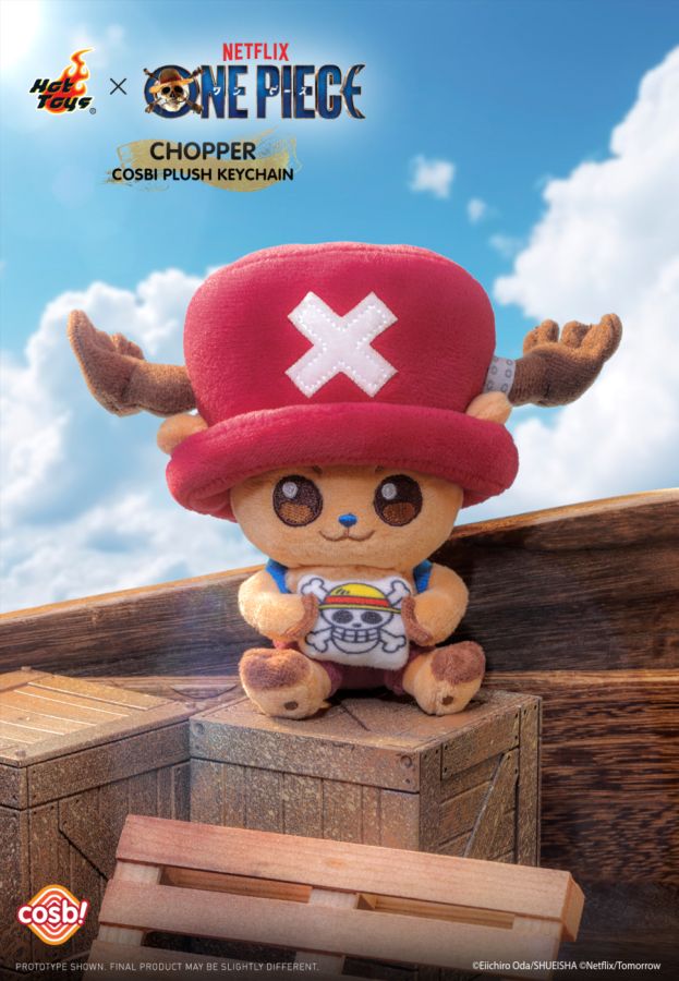 One Piece - Chopper Cosbi Plush Keychain Collection Assortment (Display of 6)