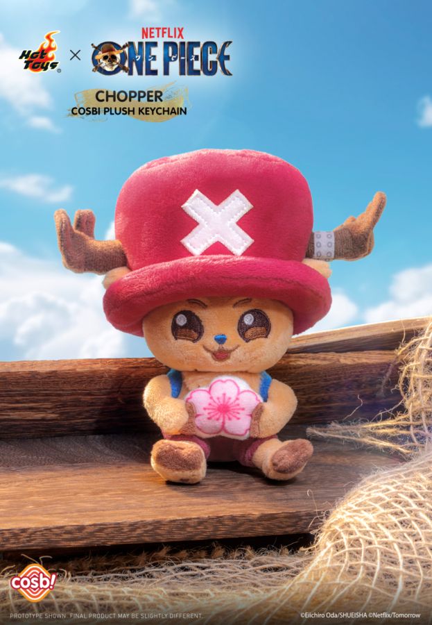 One Piece - Chopper Cosbi Plush Keychain Collection Assortment (Display of 6)