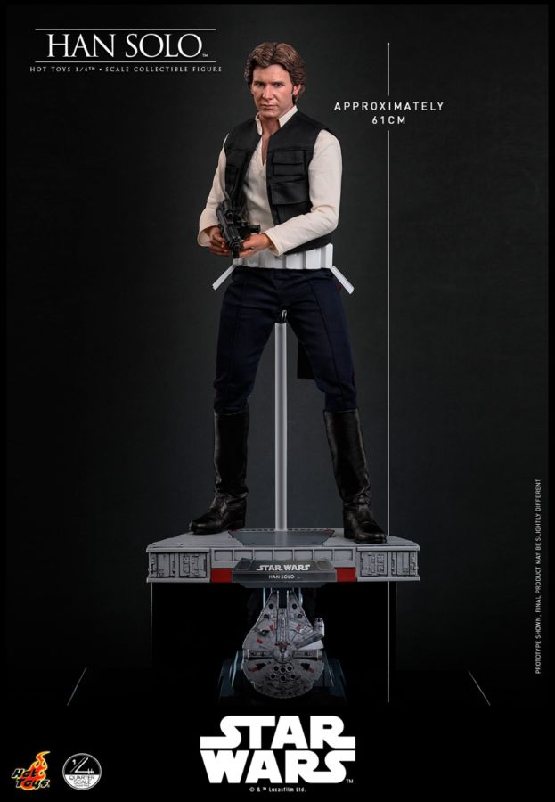 Star Wars - Han Solo 1:4 Scale Collectible Action Figure
