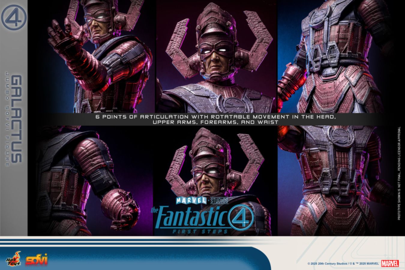 The Fantastic Four: First Steps - Galactus Jumbo Sofvi Figure