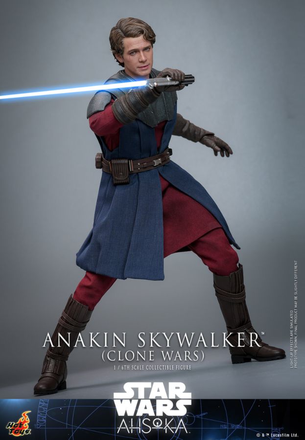 Star Wars: Ahsoka - Anakin Skywalker (Clone Wars) 1:6 Scale Collectable Action Figure