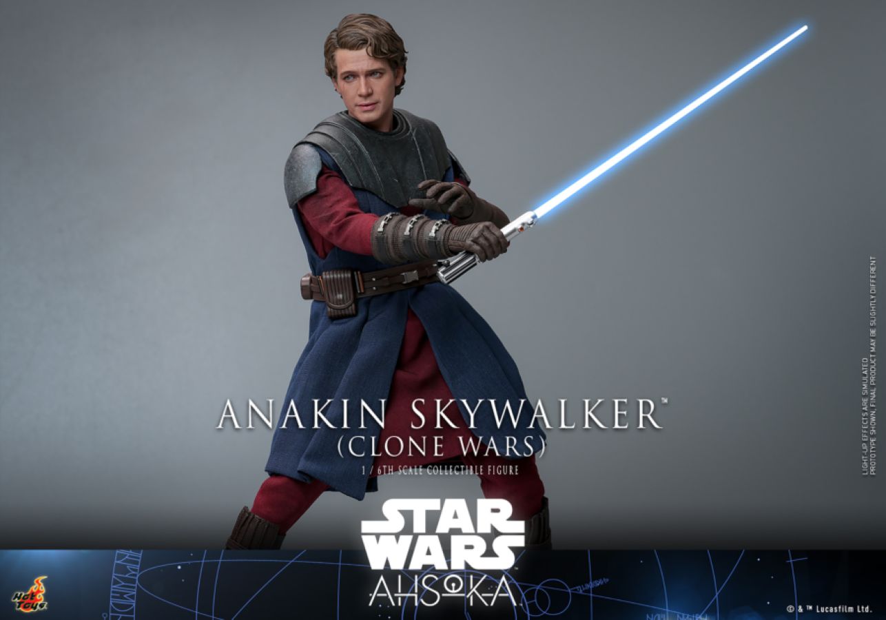 Star Wars: Ahsoka - Anakin Skywalker (Clone Wars) 1:6 Scale Collectable Action Figure