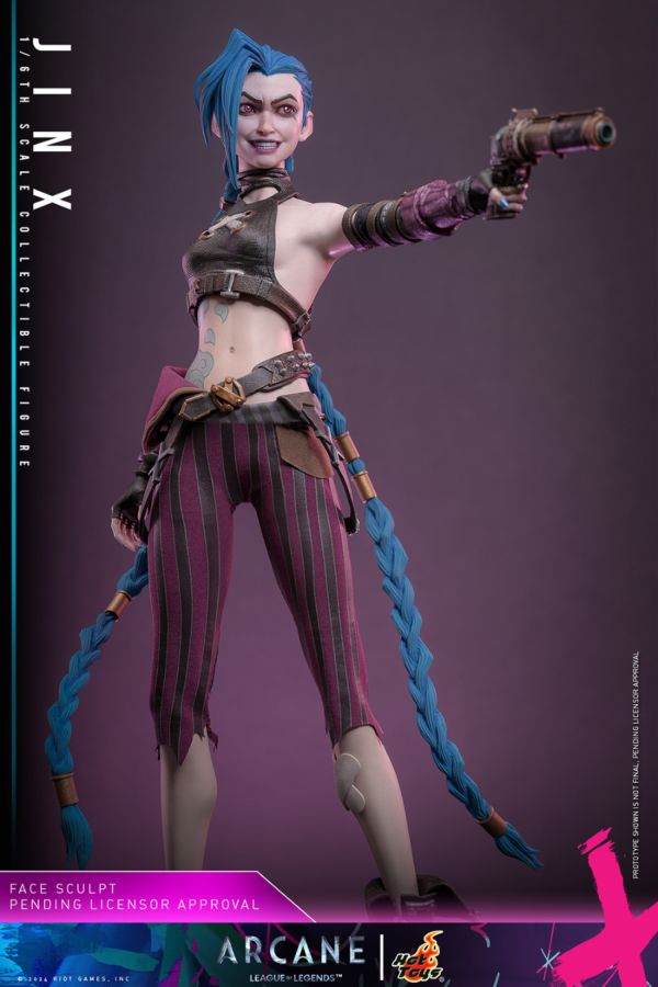 Arcane: League of Legends (TV) - Jinx 1:6 Scale Collectable Action Figure