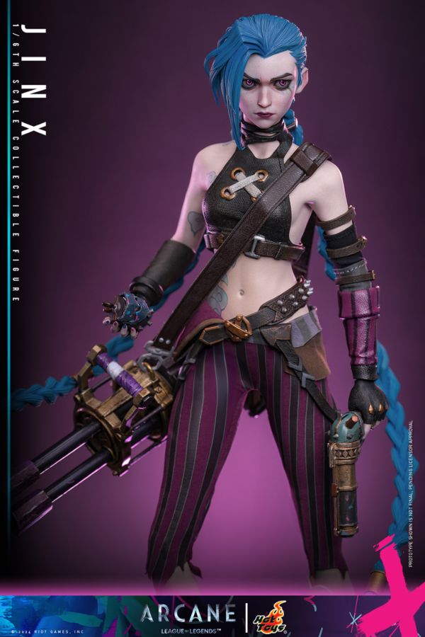 Arcane: League of Legends (TV) - Jinx 1:6 Scale Collectable Action Figure