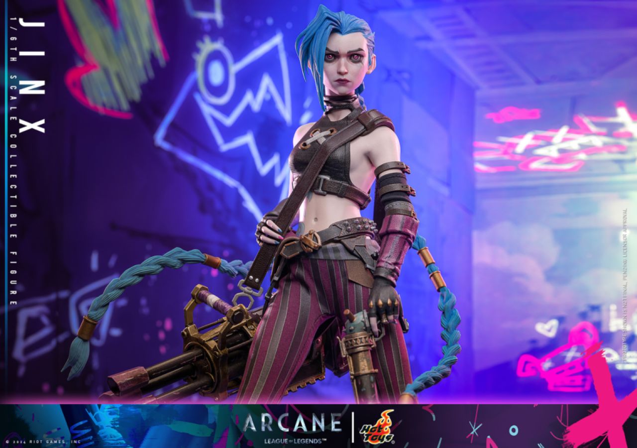 Arcane: League of Legends (TV) - Jinx 1:6 Scale Collectable Action Figure